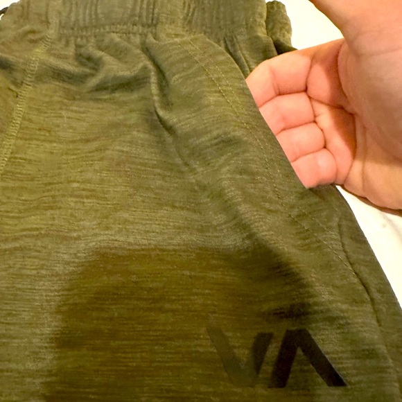 Rare & Out Of Print RVCA C-ABLE SWEATPANTS-Army Green Color and Super Comfy - Picture 11 of 12